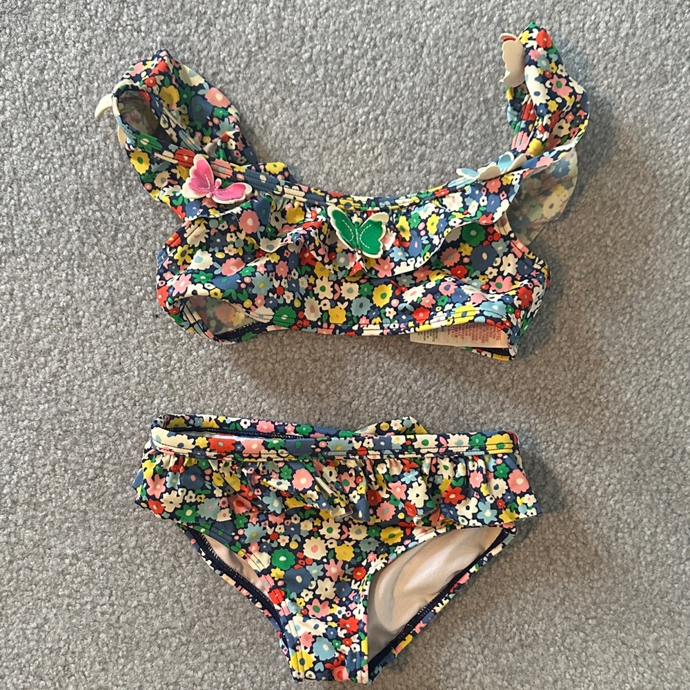 Mini Boden Multicolor Patterned Swimwear